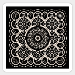 Old-Fashioned Style Pattern Sticker